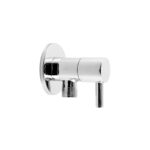 Γωνιακός διακόπτης ροής Χρωμέ Z296 FERRO 1/2x1/2"