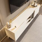 Έπιπλο Τηλεόρασης , 1320 Elegante Beyaz(Bute) Μ180xΠ34xΥ52 εκ., All4home - Image 4