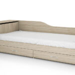 Κρεβάτι μονό με συρτάρια 82/190