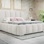 Κρεβάτι υφασμάτινο Bubble με αποθηκευτικό χώρο