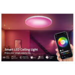 InLight Πλαφονιέρα οροφής LED 48W RGBW (with controller) D:37.5cm (42029) - Image 8