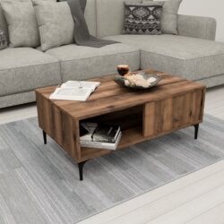 Τραπέζι σαλονιού Orta Sehra Benito 2096 90x54x38