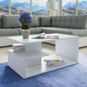 Τραπέζι σαλονιού 2046 ORTA Λευκό 40x51x91εκ.