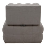 Πολυθρόνα-κρεβάτι Jelica pakoworld γκρι-μπεζ ύφασμα 88x110x86εκ - Image 10