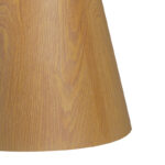 Βοηθητικό τραπέζι Soleire Inart λευκό μαρμάρου sintered stone-μεταλλική βάση Φ50x47.5εκ - Image 4