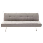 Καναπές-κρεβάτι Travis pakoworld 3θέσιος ύφασμα γκρι 175x83x74εκ - Image 3