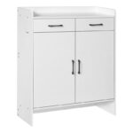 Παπουτσοθήκη Gazen pakoworld 12 ζεύγων με συρτάρια σε λευκή απόχρωση 80x33x100εκ - Image 2