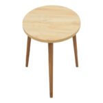 Τραπέζι σαλονιού Barton pakoworld sonoma-καφέ 90x45x40εκ - Image 4