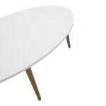 Τραπέζι σαλονιού Barton pakoworld λευκό-καφέ 90x45x40εκ - Image 5