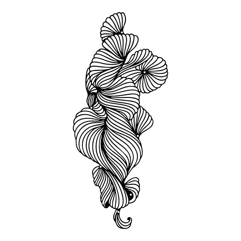 120-000630 Διακοσμητικό τοίχου Bilem pakooworld μαύρο μεταλλικό 20x1