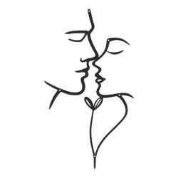 Διακοσμητικό τοίχου Lovia pakooworld μαύρο μεταλλικό 28x1