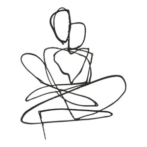 Διακοσμητικό τοίχου Emensa pakooworld μαύρο μεταλλικό 40x1