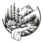 Διακοσμητικό τοίχου Mordio pakooworld μαύρο μεταλλικό Φ60x1