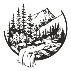 Διακοσμητικό τοίχου Mordio pakooworld μαύρο μεταλλικό Φ60x1