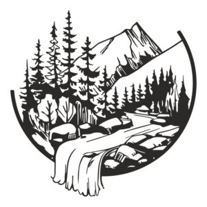 Διακοσμητικό τοίχου Mordio pakooworld μαύρο μεταλλικό Φ60x1