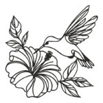 Διακοσμητικό τοίχου Folou pakooworld μαύρο μεταλλικό 60x1