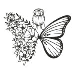 Διακοσμητικό τοίχου Terfia pakooworld μαύρο μεταλλικό 60x1