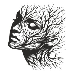 Διακοσμητικό τοίχου Solfy pakooworld μαύρο μεταλλικό 80x0