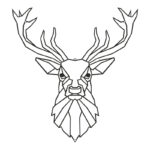 Διακοσμητικό τοίχου Stagio pakooworld μαύρο μεταλλικό 40x1