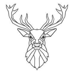 Διακοσμητικό τοίχου Stagio pakooworld μαύρο μεταλλικό 40x1