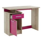 Γραφείο εργασίας Looney pakoworld χρώμα castillo-ροζ 100x55x75εκ - Image 3