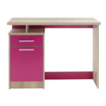 Γραφείο εργασίας Looney pakoworld χρώμα castillo-ροζ 100x55x75εκ - Image 4