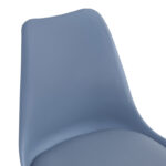 Καρέκλα γραφείου εργασίας Gaston II pakoworld pp-pu σε απόχρωση ανοιχτό μπλε 48x57x77-90εκ - Image 6