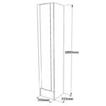 Στήλη Xara pakoworld oak 35.5x35.5x180εκ - Image 6