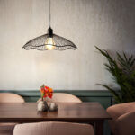 Φωτιστικό οροφής μονόφωτο Galt pakoworld Ε27 μαύρο Φ34x15.5εκ - Image 2