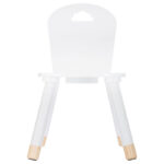 Παιδική καρέκλα Playful pakoworld λευκό 32x31.5x50εκ - Image 2