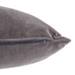 Μαξιλάρι διακοσμητικό Lubel pakoworld ύφασμα σε ανθρακί απόχρωση 30x50εκ - Image 2