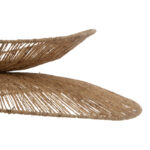 Φωτιστικό οροφής Nestor pakoworld Ε27 σε φυσική απόχρωση Φ69.5x9εκ - Image 2