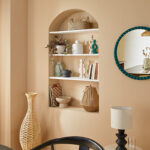 Διακοσμητικό μπωλ Lorvion pakoworld κεραμικό μπεζ Φ22x14εκ - Image 3