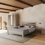 Φοιτητικό πακέτο επίπλων υπνοδωματίου DreamCatcher 1 pakoworld σετ 3 τμχ - Image 2