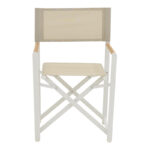 Τραπεζαρία Kliton - Mabu σετ 5τεμ pakoworld αλουμίνιο σε λευκή απόχρωση 80x80x74εκ - Image 5