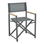 Τραπεζαρία Naoki-Kliton B σετ 7τεμ pakoworld ανθρακί αλουμίνιο και pe rattan σε φυσική απόχρωση 150x80x74εκ - Image 2