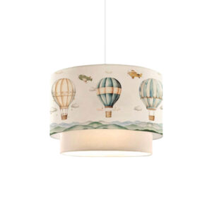 Παιδικό φωτιστικό οροφής Balon pakoworld σε κρέμα απόχρωση Φ30x20εκ
