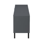 Έπιπλο τηλεόρασης Tuscany pakoworld sonoma-ανθρακί 180x41x51εκ - Image 7