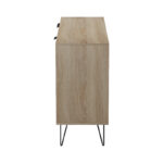 Μπουφές Balain pakoworld sonoma-ανθρακί 142x35.5x83εκ - Image 7