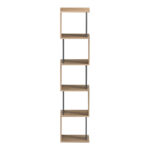 Βιβλιοθήκη Cubik pakoworld sonoma- ανθρακί 35x30x161εκ - Image 2