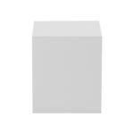 Βοηθητικό τραπέζι Doublo pakoworld λευκό 40x35x40εκ - Image 5