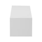 Έπιπλο τηλεόρασης επιτοίχιο με Led Rival pakoworld λευκό 120x35x30εκ - Image 5