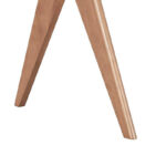 Τραπέζι Winslow pakoworld ξύλο rubberwood ανοικτό καρυδί 160x85x75εκ - Image 3