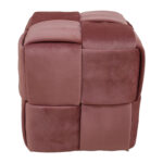 Σκαμπό Jisko pakoworld σάπιο μήλο βελούδο 38x38x40εκ - Image 2