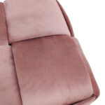 Σκαμπό Jisko pakoworld σάπιο μήλο βελούδο 38x38x40εκ - Image 4