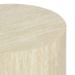 Βοηθητικά τραπεζάκια 2τεμ Zonar pakoworld MDF σε όψη τραβερτίνας - Image 5