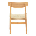 Καρέκλα Eaprine pakoworld φυσικό σχοινί-rubberwood 49x53x77εκ - Image 5