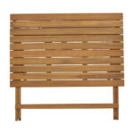 Τραπεζαρία Gorbo-Jaybo pakoworld σετ 5τεμ πτυσσόμενο φυσικό μασίφ ξύλο ακακίας 100x65x72εκ - Image 5