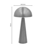 Φωτιστικό δαπέδου Jandie Inart E27 χρυσό μέταλλο Φ50.5x100εκ - Image 4