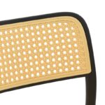 Καρέκλα Westley pakoworld pp φυσικό-μαύρο 55x47x81εκ - Image 6